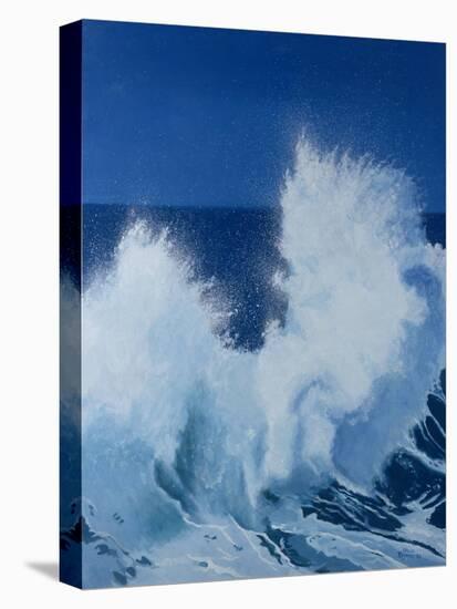Two Little Waves Breaking, 1989-Alan Byrne-Stretched Canvas