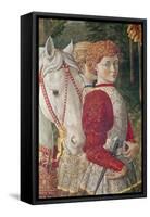 Two Liveried Attendants and the Head of Lorenzo the Magnificent's Horse-Benozzo di Lese di Sandro Gozzoli-Framed Stretched Canvas