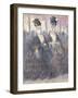 Two Lorettes at the Theatre-Constantin Guys-Framed Giclee Print