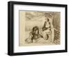 Two Lovers, 1854-Elizabeth Eleanor Siddal-Framed Giclee Print