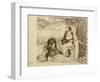 Two Lovers, 1854-Elizabeth Eleanor Siddal-Framed Giclee Print