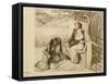 Two Lovers, 1854-Elizabeth Eleanor Siddal-Framed Stretched Canvas
