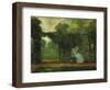 Two Lovers Being Eavesdropped Upon, C. 1910-Konstantin Somow-Framed Giclee Print