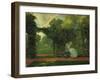 Two Lovers Being Eavesdropped Upon, C. 1910-Konstantin Somow-Framed Giclee Print
