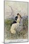 Two Lovers by Pietro Scoppetta (1863-1920), Italy, 20th Century-Pietro Scoppetta-Mounted Giclee Print