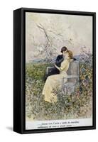 Two Lovers by Pietro Scoppetta (1863-1920), Italy, 20th Century-Pietro Scoppetta-Framed Stretched Canvas