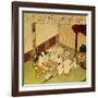 Two Lovers, C1750-Suzuki Harunobu-Framed Giclee Print