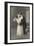 Two Lovers Embrace and Kiss-null-Framed Photographic Print