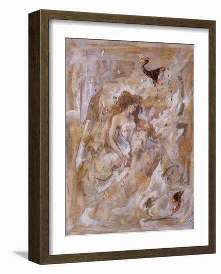 Two Lovers Embracing-Marta Gottfried-Framed Giclee Print