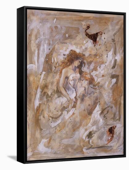 Two Lovers Embracing-Marta Gottfried-Framed Stretched Canvas