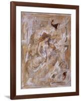 Two Lovers Embracing-Marta Gottfried-Framed Premium Giclee Print