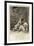 Two Lovers in a Courtyard, 1880's-Francisco de Goya-Framed Giclee Print