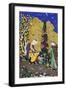 Two Lovers in a Flowering Orchard, circa 1540-50-null-Framed Giclee Print