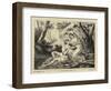 Two Lovers in a Landscape-Angelica Kauffmann-Framed Giclee Print