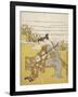 Two Lovers Playing a Shamisen-Suzuki Harunobu-Framed Giclee Print