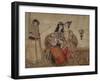 Two Lovers. Qajar Persia, Ah 1254 / 1838 Ad-null-Framed Giclee Print