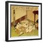 Two Lovers (Shunga - Erotic Woodblock Prin), C. 1750-Suzuki Harunobu-Framed Giclee Print