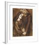 Two Lovers-Dante Gabriel Rossetti-Framed Premium Giclee Print