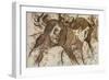 'Two Marquesans', 1902-Paul Gauguin-Framed Giclee Print