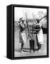 Two Mashona Tribeswomen Pounding Maize and Millet, Zimbabwe, Africa, 1936-null-Framed Stretched Canvas