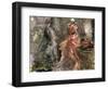 Two Masked Ladies-Pompeo Mariani-Framed Giclee Print