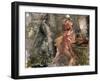 Two Masked Ladies-Pompeo Mariani-Framed Giclee Print