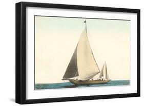 Two-Masted Sailboat-null-Framed Art Print