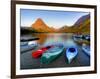 Two Medicine Lake and Sinopah Mountain, Glacier National Park, Montana, USA-Jamie & Judy Wild-Framed Photographic Print