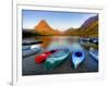 Two Medicine Lake and Sinopah Mountain, Glacier National Park, Montana, USA-Jamie & Judy Wild-Framed Photographic Print