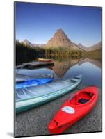 Two Medicine Lake and Sinopah Mountain, Glacier National Park, Montana, USA-Jamie & Judy Wild-Mounted Photographic Print