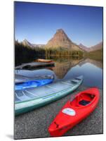 Two Medicine Lake and Sinopah Mountain, Glacier National Park, Montana, USA-Jamie & Judy Wild-Mounted Photographic Print