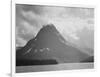 Two Medicine Lake Glacier National Park Montana 1933-1942-Ansel Adams-Framed Art Print