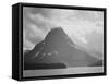 Two Medicine Lake Glacier National Park Montana 1933-1942-Ansel Adams-Framed Stretched Canvas