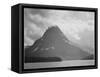 Two Medicine Lake Glacier National Park Montana 1933-1942-Ansel Adams-Framed Stretched Canvas