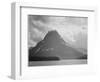 Two Medicine Lake Glacier National Park Montana 1933-1942-Ansel Adams-Framed Art Print