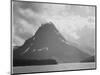 Two Medicine Lake Glacier National Park Montana 1933-1942-Ansel Adams-Mounted Art Print