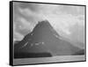 Two Medicine Lake Glacier National Park Montana 1933-1942-Ansel Adams-Framed Stretched Canvas