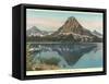 Two Medicine Lake, Glacier Park, Montana-null-Framed Stretched Canvas