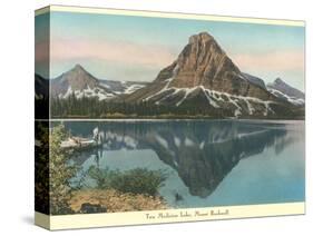 Two Medicine Lake, Glacier Park, Montana-null-Stretched Canvas