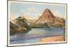 Two Medicine Lake, Glacier Park, Montana-null-Mounted Art Print