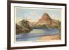 Two Medicine Lake, Glacier Park, Montana-null-Framed Premium Giclee Print