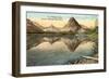 Two Medicine Lake, Glacier Park, Montana-null-Framed Art Print