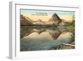 Two Medicine Lake, Glacier Park, Montana-null-Framed Art Print