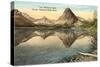 Two Medicine Lake, Glacier Park, Montana-null-Stretched Canvas