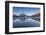 Two Medicine Lake in Winter, Glacier National Park, Montana, USA-Chuck Haney-Framed Premium Photographic Print