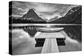 Two Medicine Lake-Jason Savage-Stretched Canvas