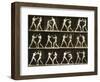 Two Men Boxing, from the 'Animal Locomotion; Series, C.1881-Eadweard Muybridge-Framed Photographic Print