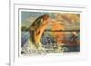 Two Men Catching Big Fish, Paso Robles-null-Framed Premium Giclee Print