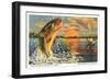 Two Men Catching Big Fish, Paso Robles-null-Framed Art Print