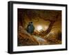 Two Men Contemplating the Moon, C1825-1830-Caspar David Friedrich-Framed Giclee Print